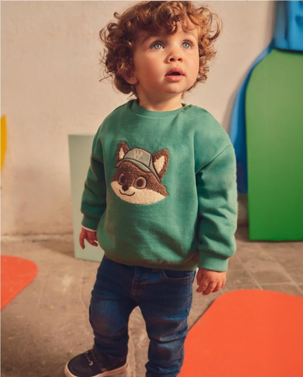 SUDADERA BORDADA ANIMALITO