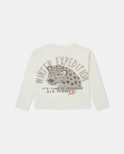 CAMISETA GIRL LEOPARD