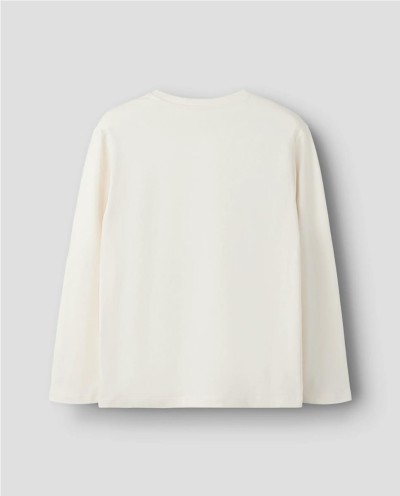CAMISETA M/L PRINT FRONTAL NATA