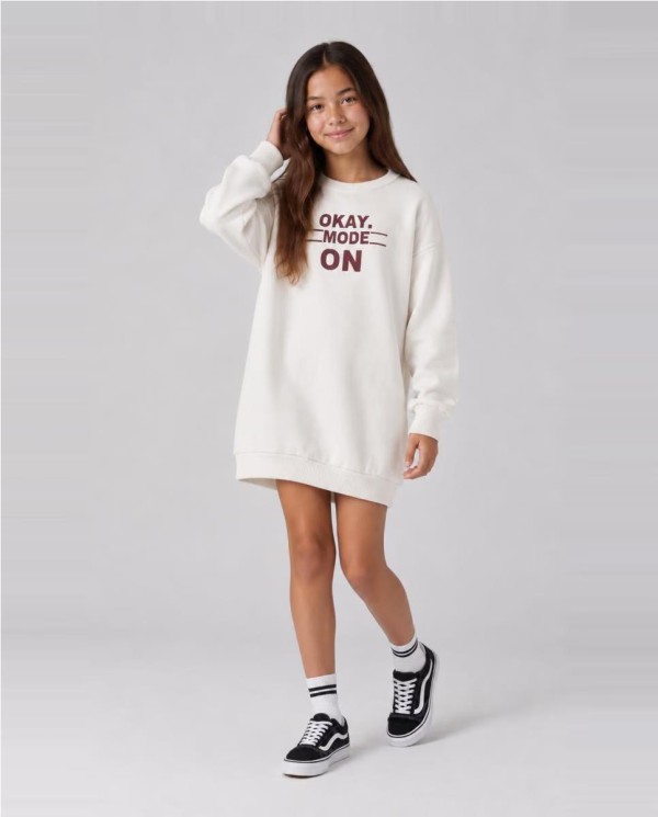 VESTIDO SUDADERA OKAY MODE ON