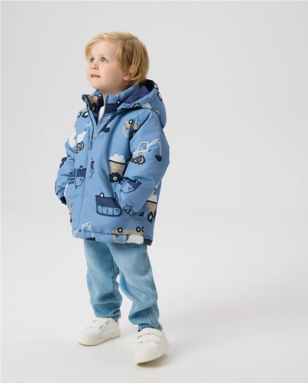ANORAK ESTAMPADO VEHÍCULOS