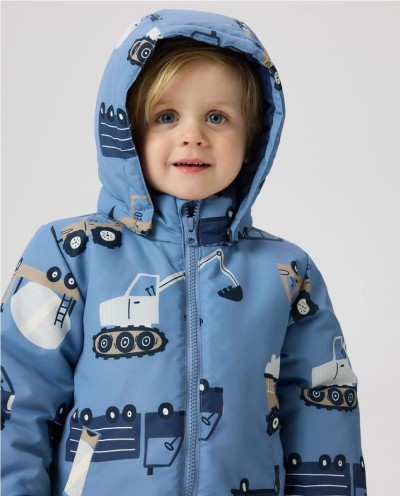 ANORAK ESTAMPADO VEHÍCULOS