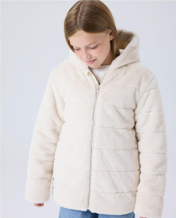 CHAQUETA ACOLCHADA PELUCHE