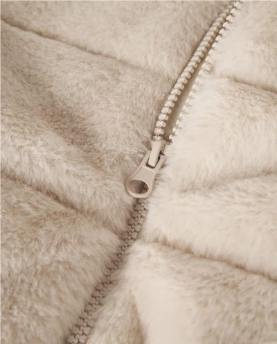 CHAQUETA ACOLCHADA PELUCHE