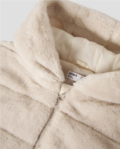CHAQUETA ACOLCHADA PELUCHE