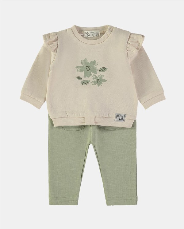 CONJUNTO FELPA FLOWERS