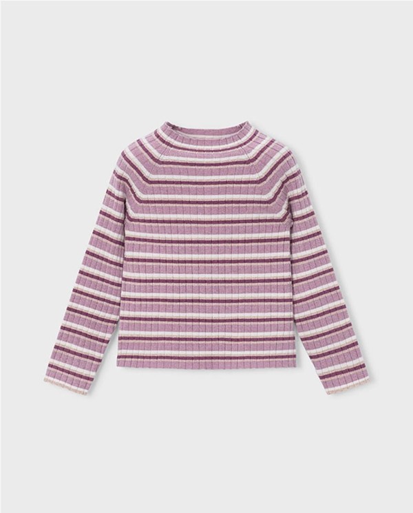 SEMICISNE TRICOT CANALÉ