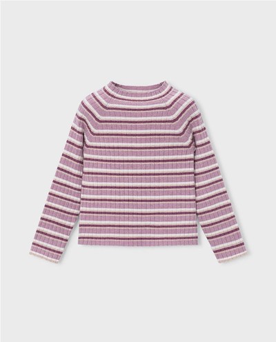 SEMICISNE TRICOT CANALÉ
