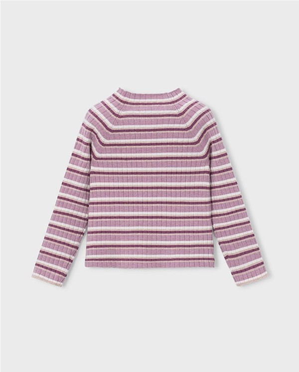 SEMICISNE TRICOT CANALÉ