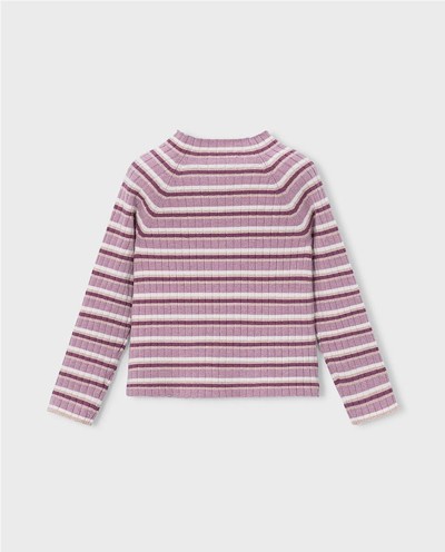 SEMICISNE TRICOT CANALÉ