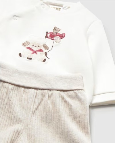 CONJUNTO POLAINA BORDADO
