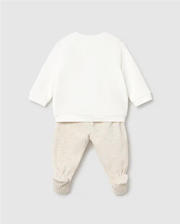 CONJUNTO POLAINA BORDADO