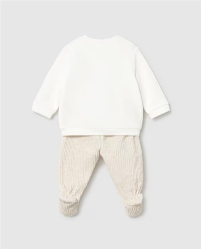 CONJUNTO POLAINA BORDADO