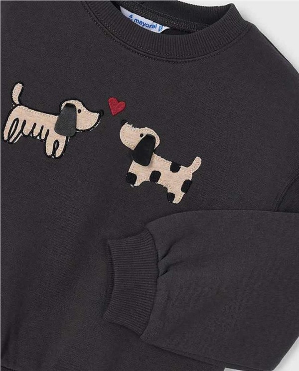 SUDADERA PERRITOS LOVE