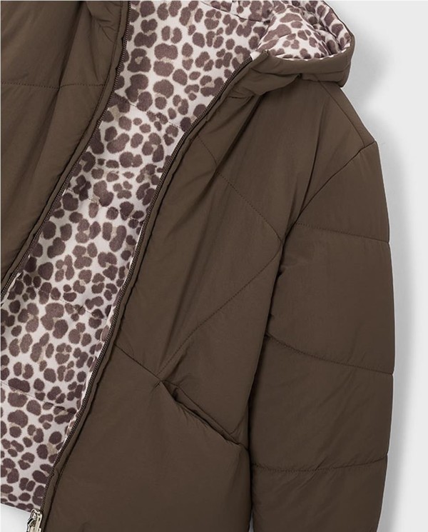 CHAQUETÓN REVERSIBLE ESTAMPADO