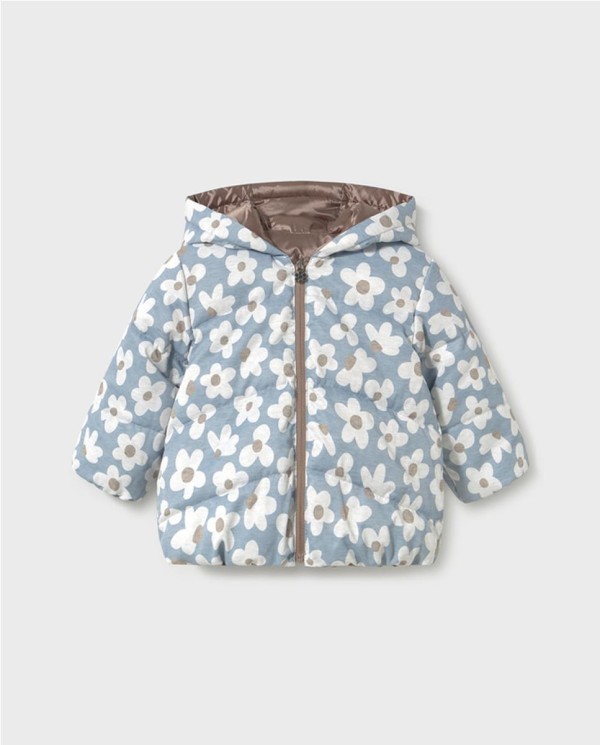 CHAQUETÓN REVERSIBLE FLORES