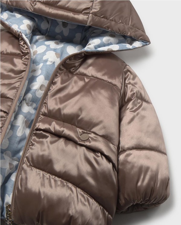 CHAQUETÓN REVERSIBLE FLORES