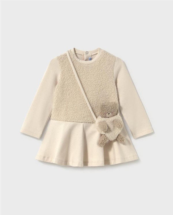 VESTIDO CON BOLSO OSITO