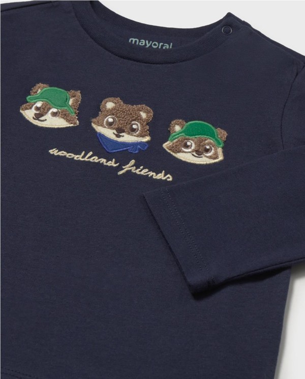 CAMISETA BORDADA WOODLAND 2
