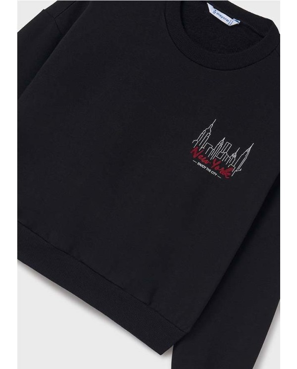 SUDADERA MANGA ABULLONADA 2