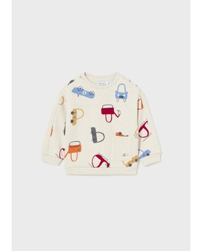 SUDADERA ESTAMPADA BEBÉ