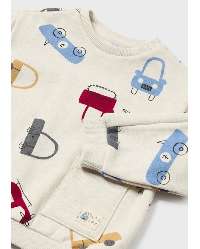 SUDADERA ESTAMPADA BEBÉ